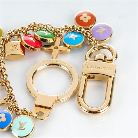 louis vuitton pastilles key chain bag charm|louis vuitton luggage holder.